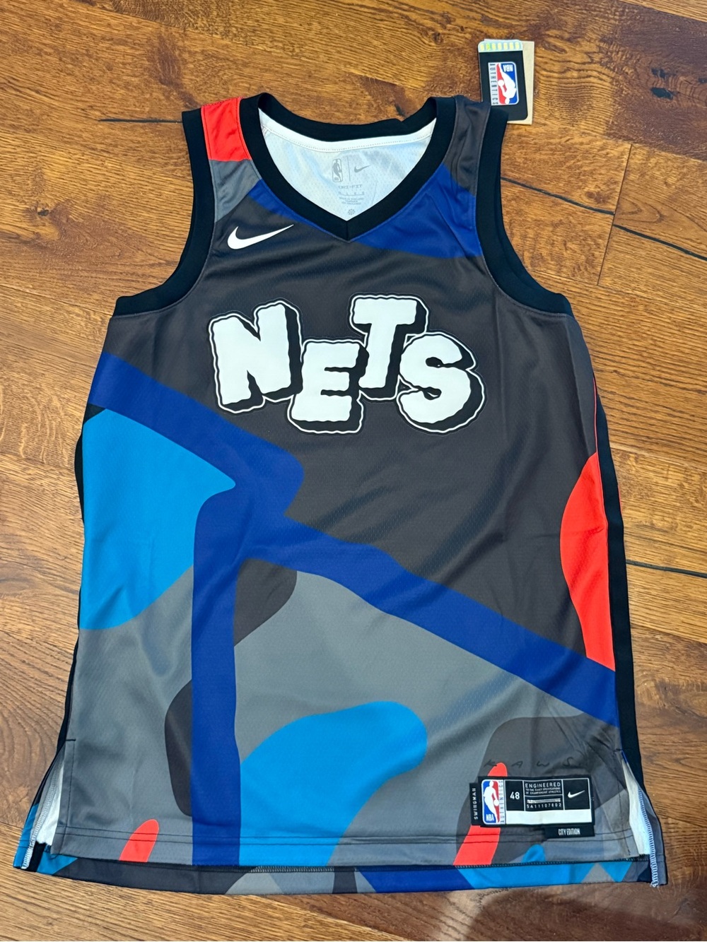 Nike NBA Brooklyn Nets City Edition Swingman Basketball Jersey Men’s Large NWT